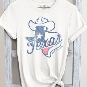 Texas Lone Star State Graphic Tee, Texas Shirt, Texas State Shirt